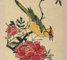 歌川広重の花鳥画