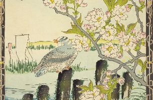 幸野楳嶺の花鳥画譜